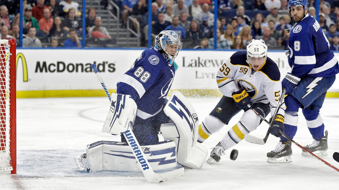 Andrei Vasilevskiy records first NHL shutout, Lightning top Sabres