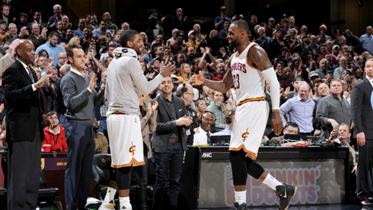 James has fans atwitter; Cavs top Denver 124-91 for division