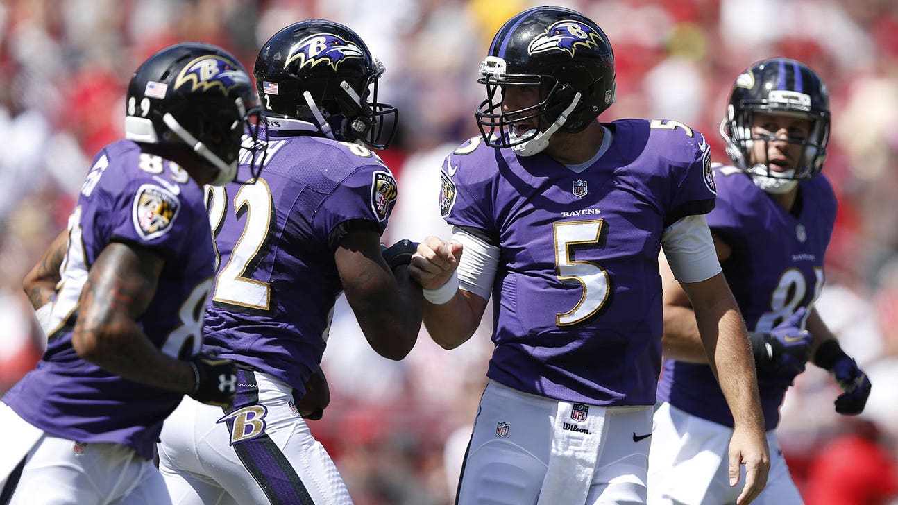 Flacco throws 5 TD passes as Ravens dominate Buccaneers