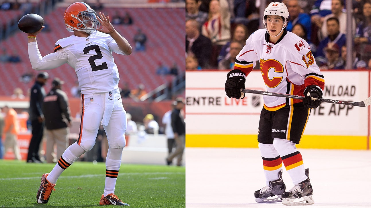 NHL rookie files trademark for 'Johnny Hockey' nickname