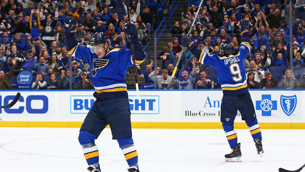Fourth line excels in Blues' 4-1 win over Blue Jackets