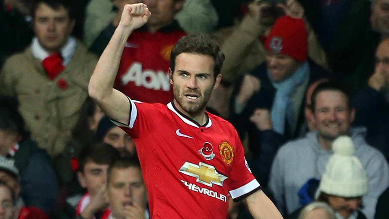 Mata climbs off the bench to net United's winner against Palace