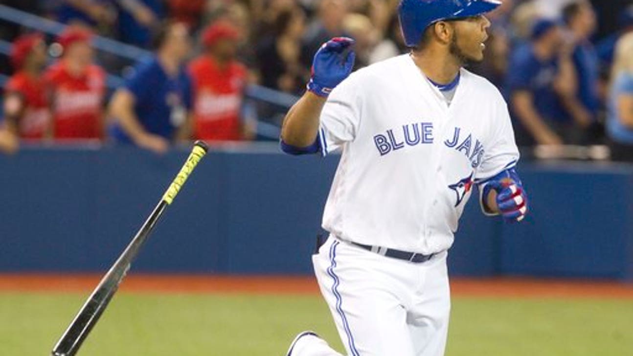 Encarnacion's HR, 2 doubles, 6 RBIs lead Toronto over Texas