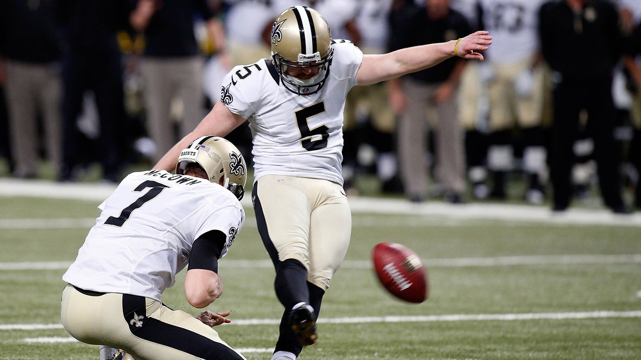 Saints kicker Hartley says goodbye to Who Dat Nation