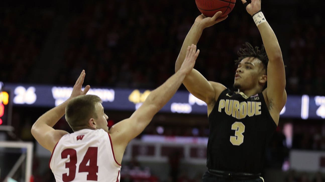Edwards scores 36 as Purdue outlasts Wisconsin 84-80 in OT