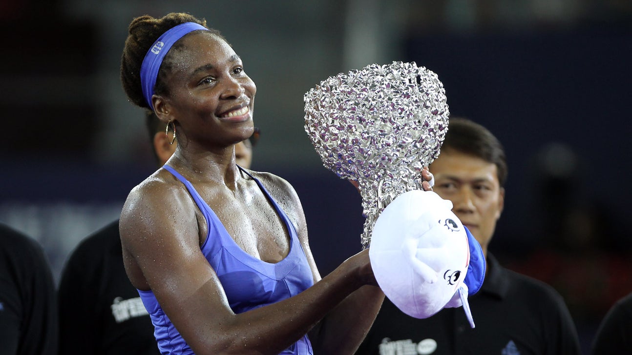 Venus Williams wins WTA Elite Trophy, will rejoin top 10