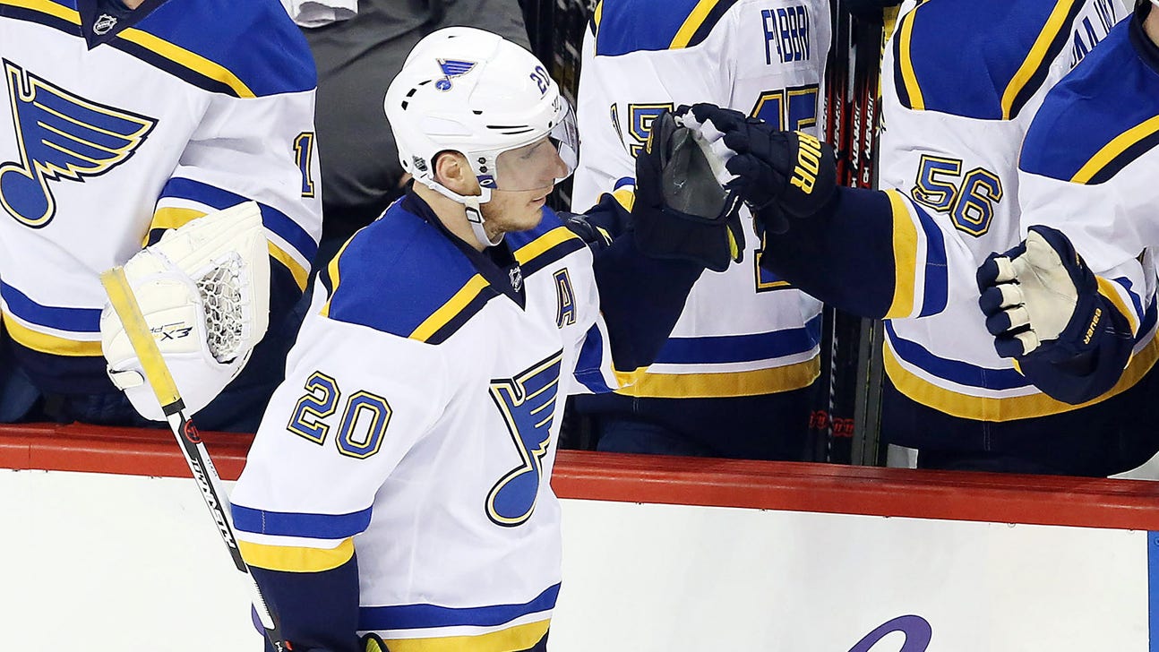 Blues seek sixth straight win -- but without Steen