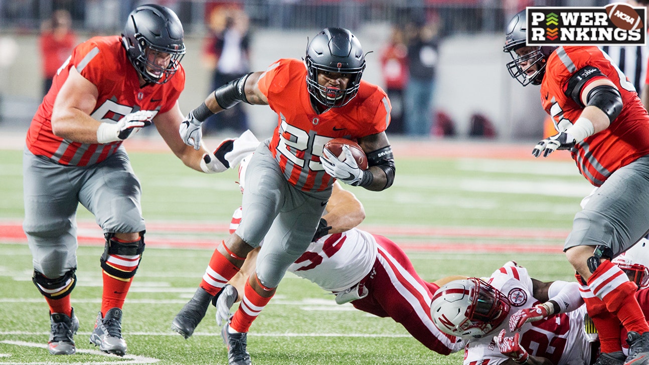 Ohio State moves into the top five of Power Rankings after Week 10