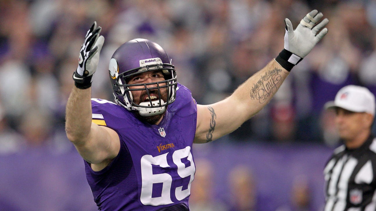 Former Vikings star Allen rides off into retirement