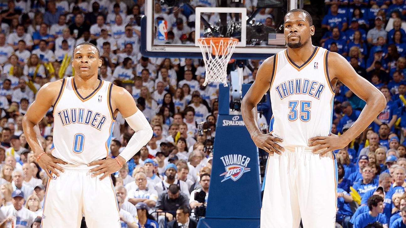 Kevin Durant, Russell Westbrook rank in the top 10 of NBA 2K16's overall ratings