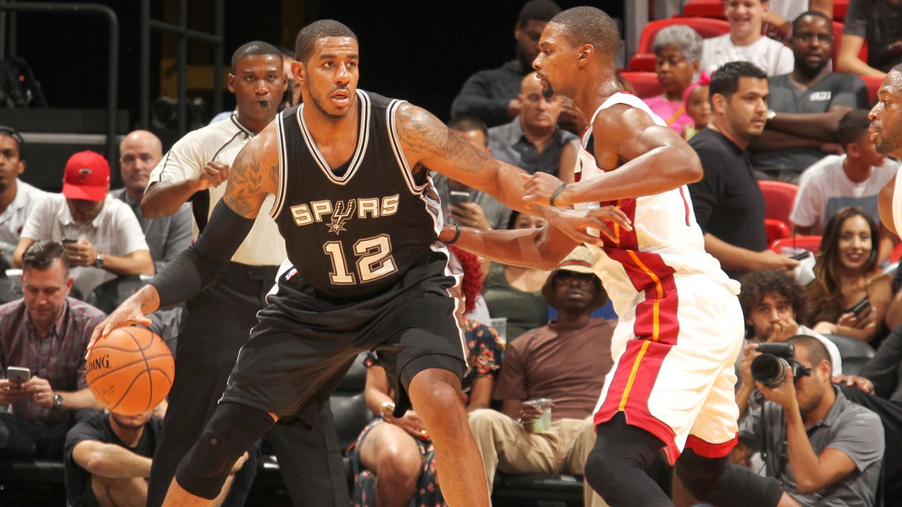 Chris Bosh thinks LaMarcus Aldridge has a 'tough' road ahead