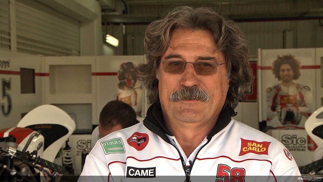 MotoGP: How being a team manager keeps Paolo Simoncelli going