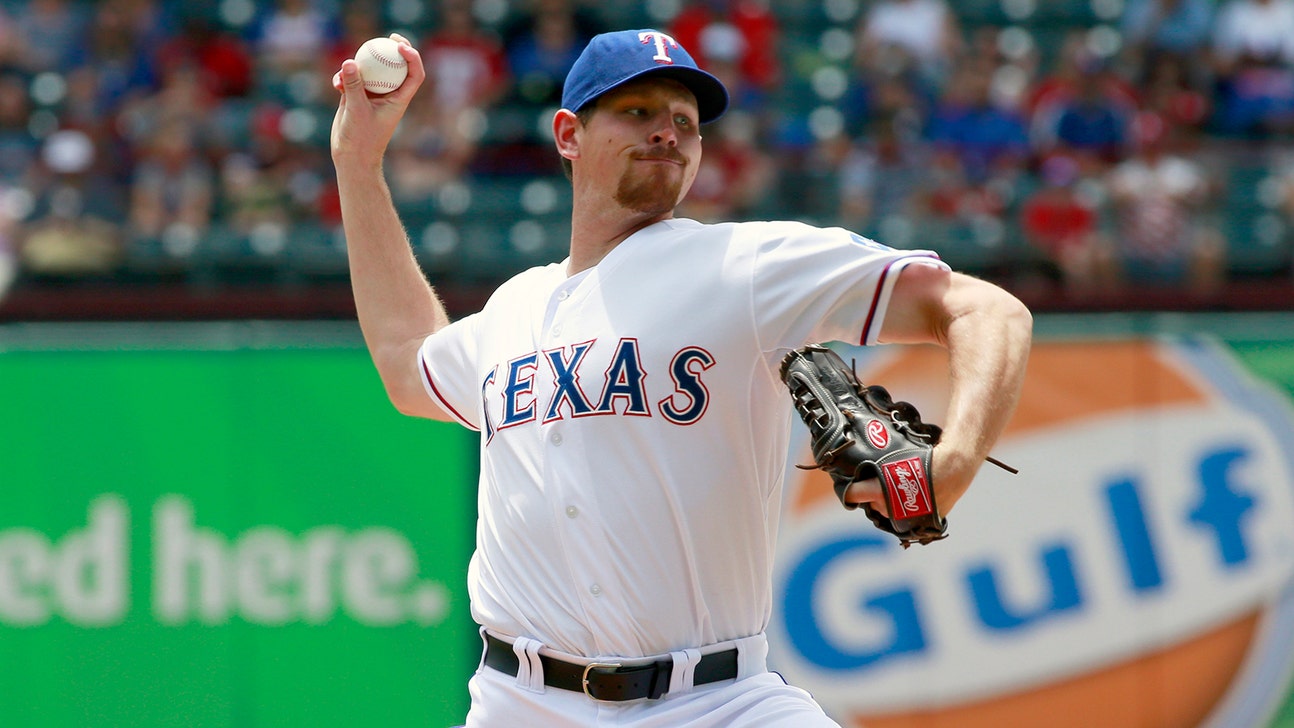 Rangers Scheppers returning in relief in 2015