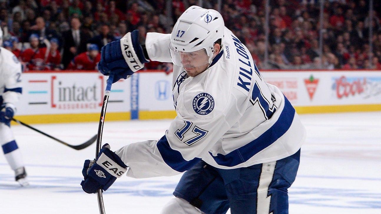 Lightning re-sign forward Killorn to two-year contract after 17-goal season