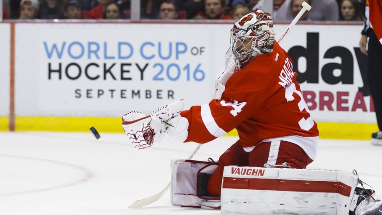 Petr Mrazek: 2016 mask will honor Howe, Yzerman & Joe Louis Arena