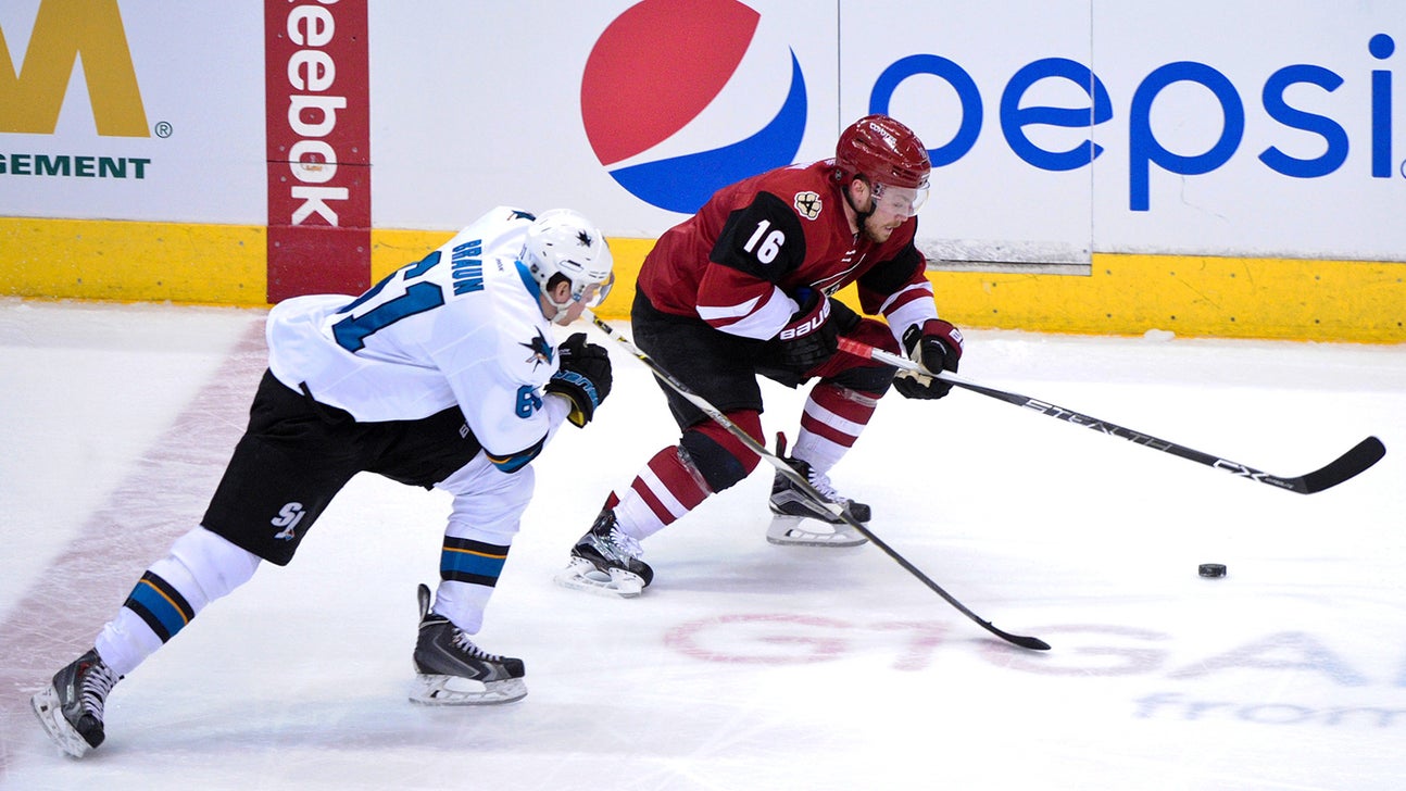 Coyotes searching for winning mix as Sharks pay a visit