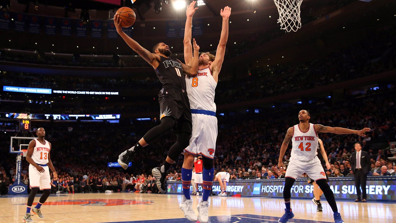 Knicks blow past Suns, who lose 13th straight on road