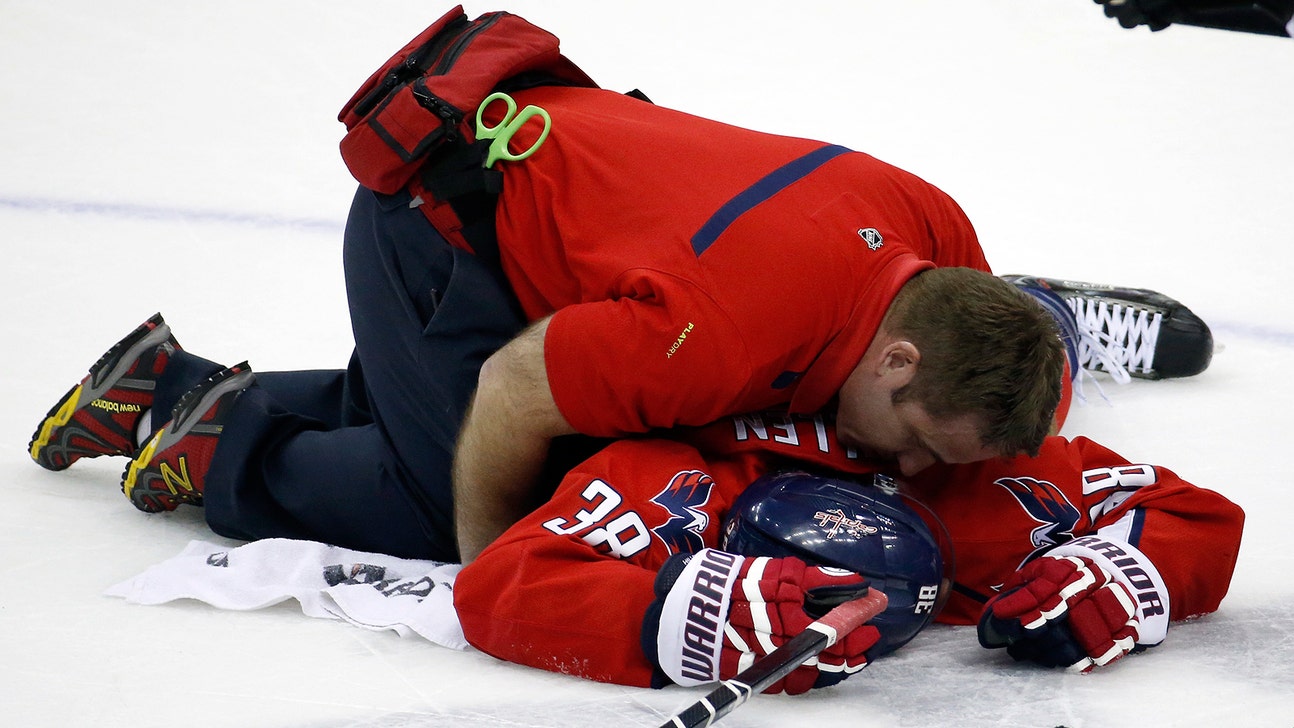 Washington holds its breath: Ovechkin gets blown up — by teammate