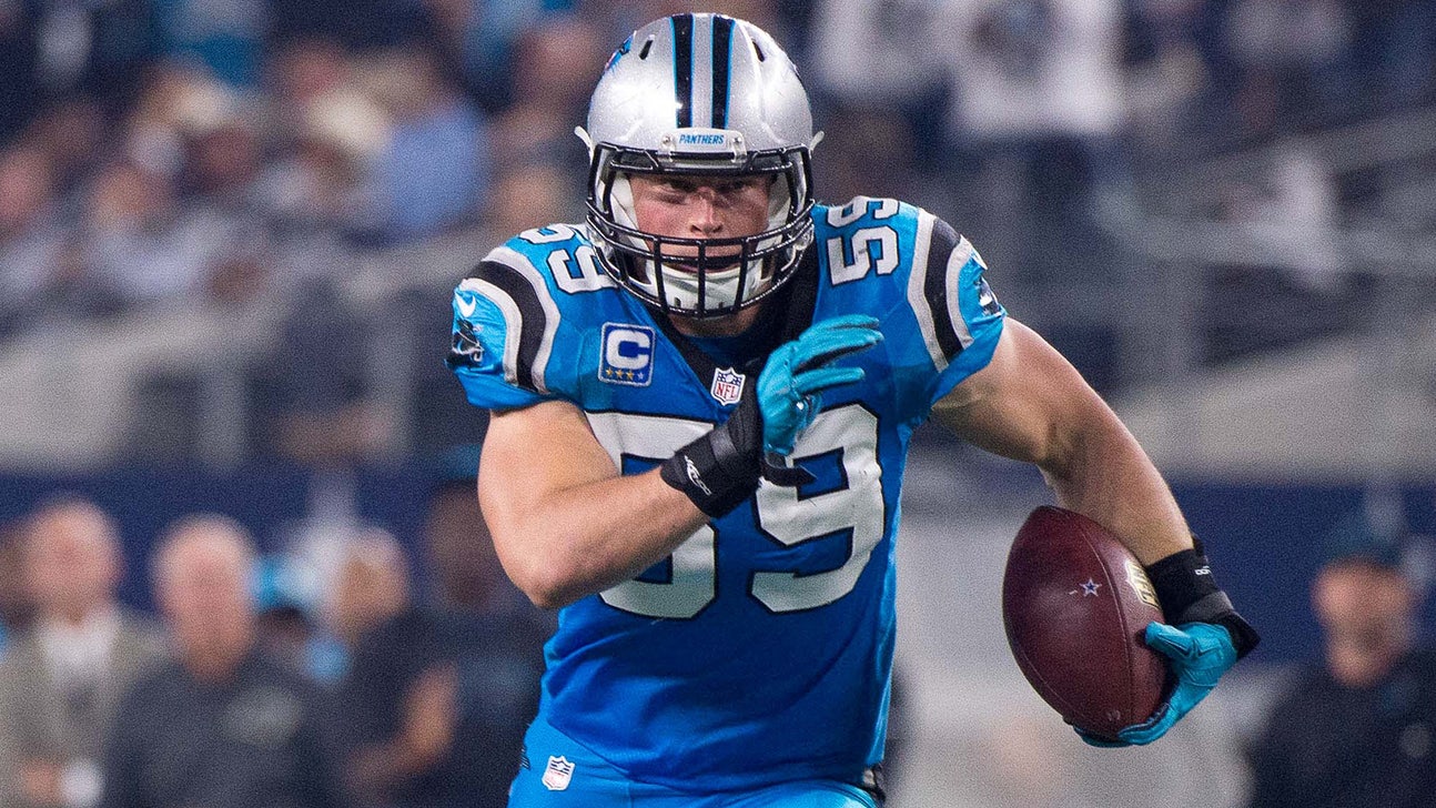 Luke Kuechly named NFC Defensive Player of Week, credits teammates