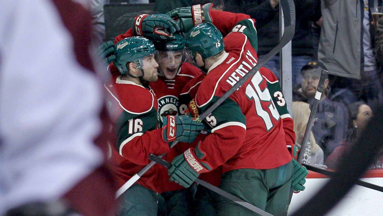 Charlie Coyle and Dany Heatley show chemistry in Wild's loss