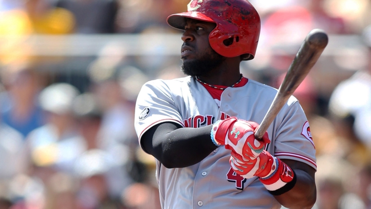 Cincinnati Reds' second baseman Brandon Phillips overstays his welcome