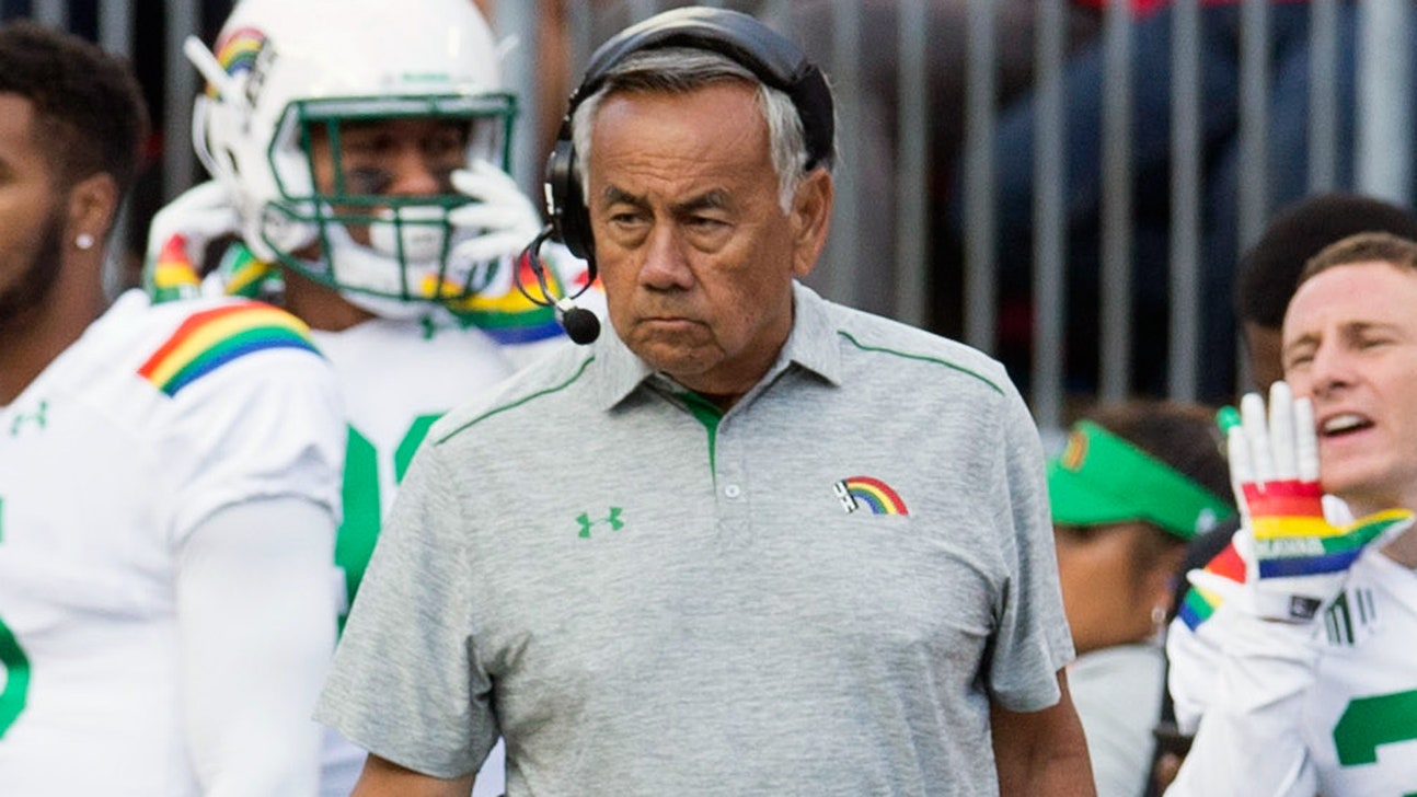 Hawaii fires head coach Norm Chow after 2-7 start