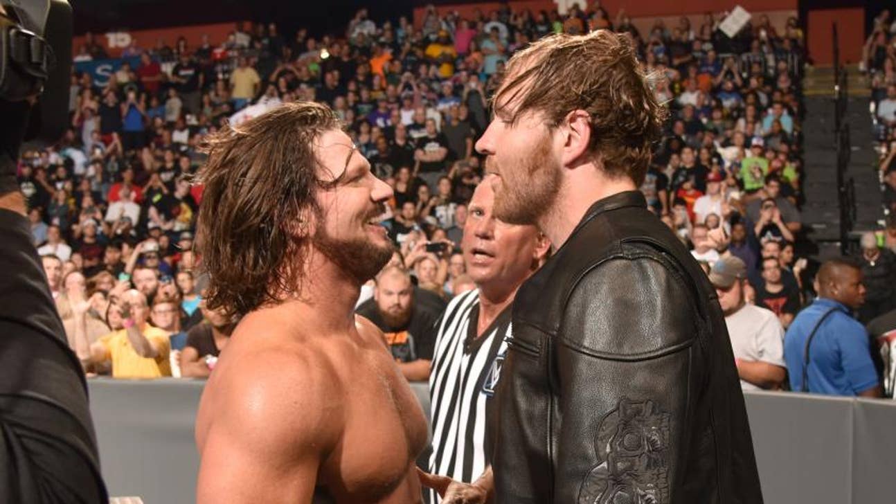 WWE SmackDown: AJ Styles vs. Dean Ambrose World Title Match Set