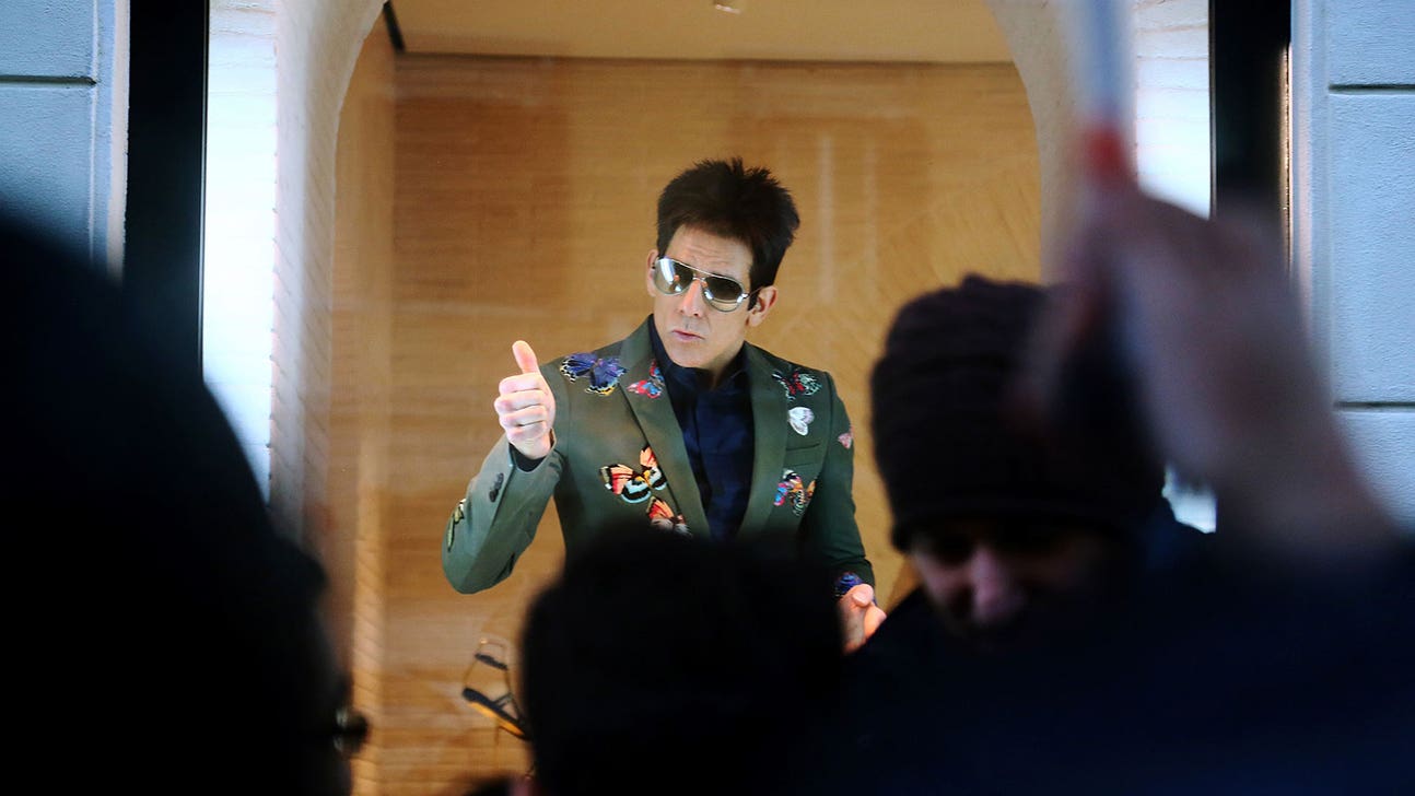 Derek Zoolander visits Real Madrid's Santiago Bernabeu