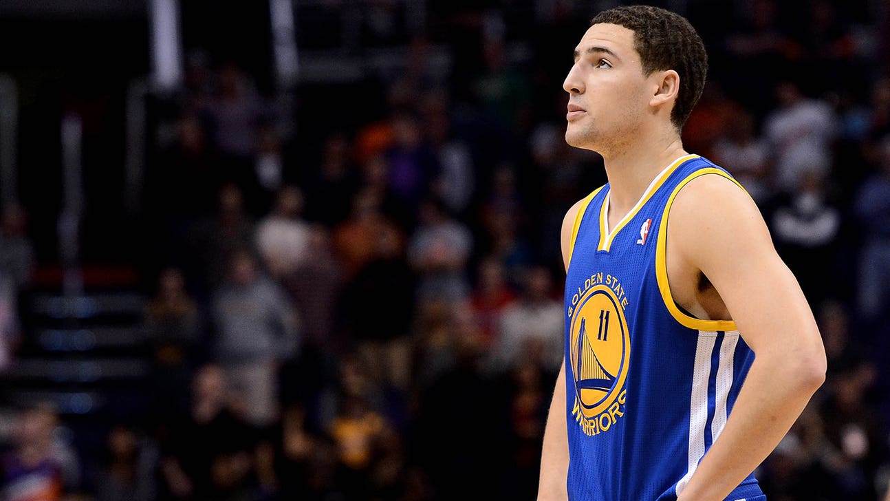 Klay Thompson on if Tony Allen is in his head: "Come on, man"
