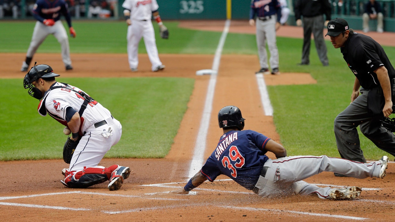 Indians take Game 1 of doubleheader from Twins