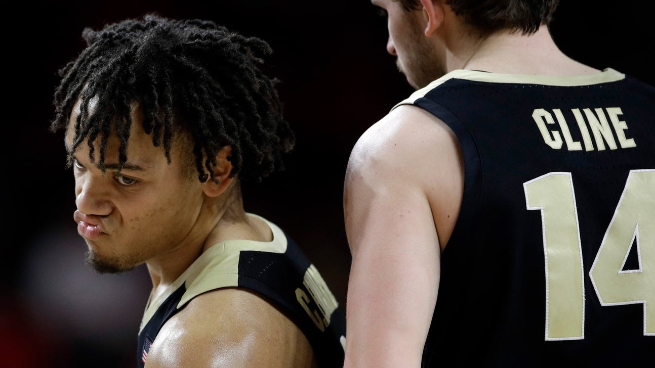 Purdue's eight-game win streak ends in 70-56 loss to Maryland
