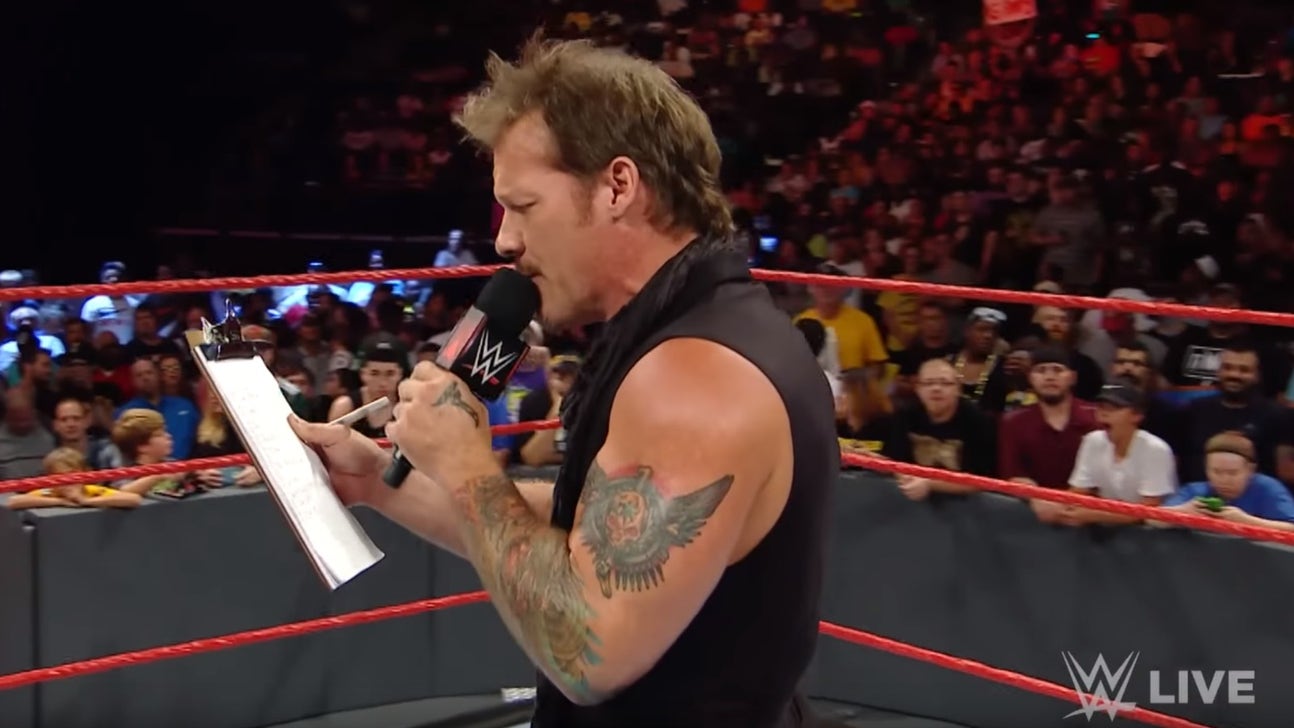 WWE's Chris Jericho shows off the actual 'List of Jericho'