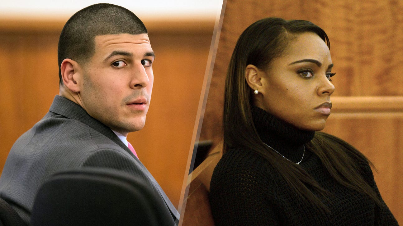 All eyes on Aaron Hernandez, fiancee in courtroom