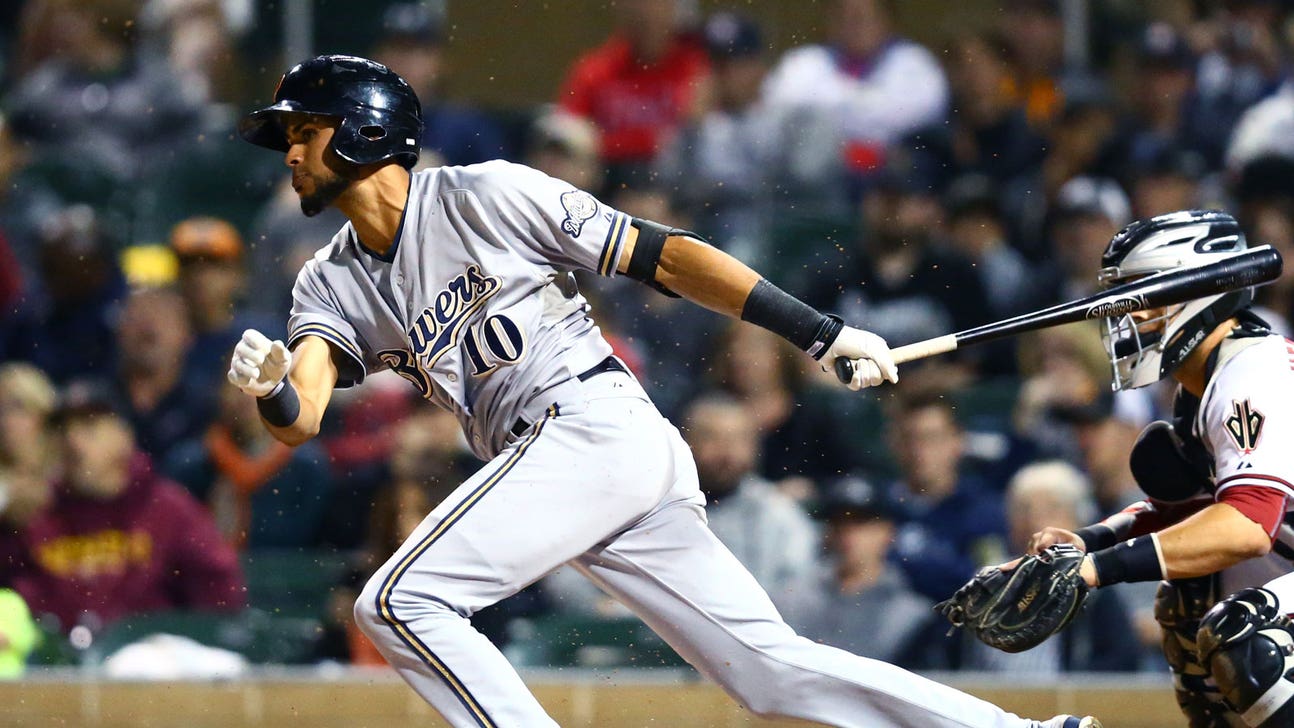 Rivera, Nottingham lead Brewers split squad past Angels