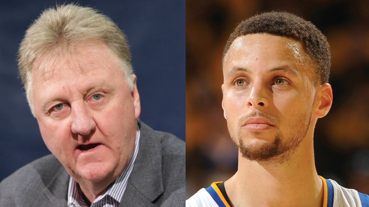Larry Bird says the Steph Curry era of the NBA may be better than his