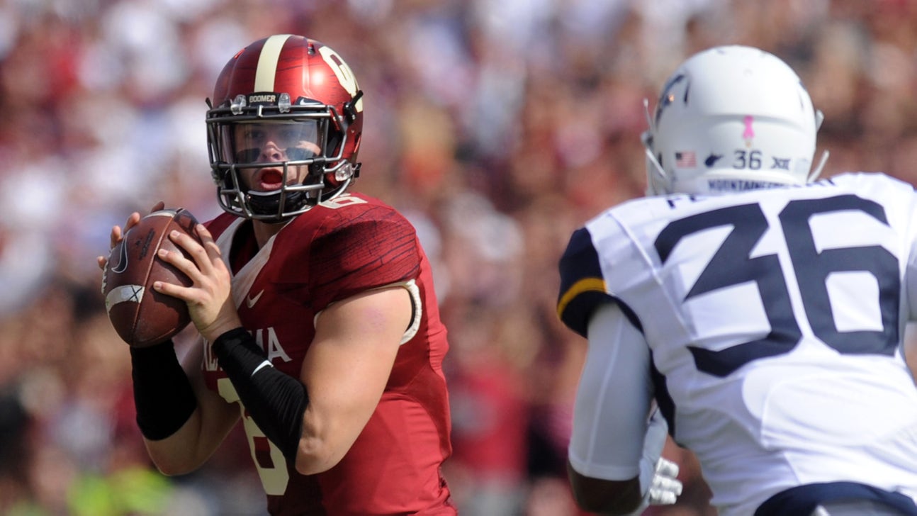 No. 15 Oklahoma cruises past No. 23 West Virginia