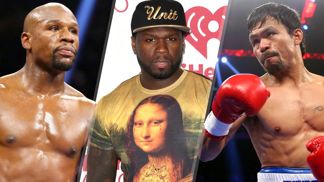 50 Cent says he's betting $1.6 million on Mayweather to 'smoke' Pacquiao