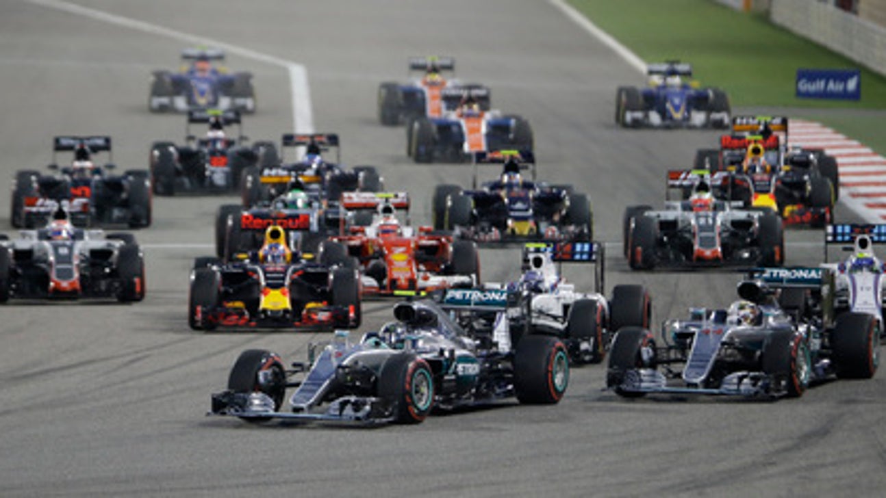 Rosberg wins Bahrain GP, Hamilton 3rd after collision