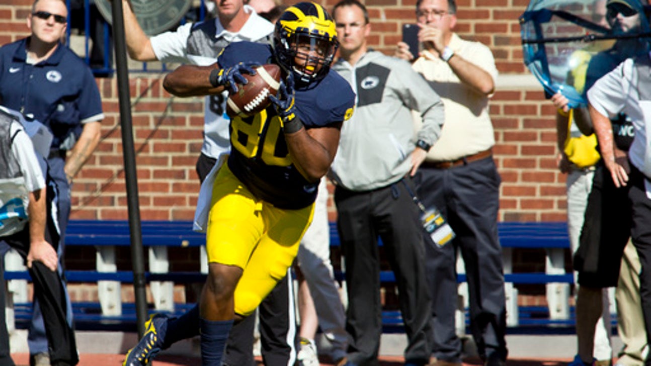 Michigan's Khalid Hill excels in transition to fullback