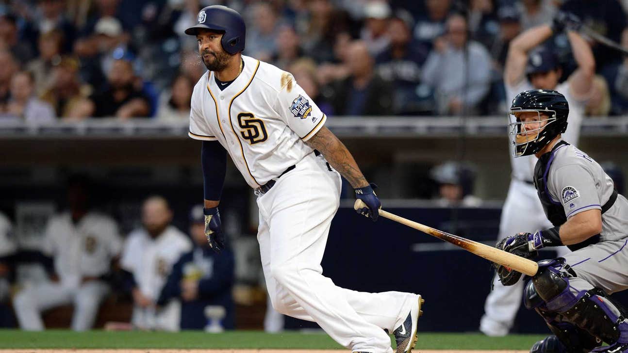Kemp's 2-run double leads Padres to 2-1 win over Rockies
