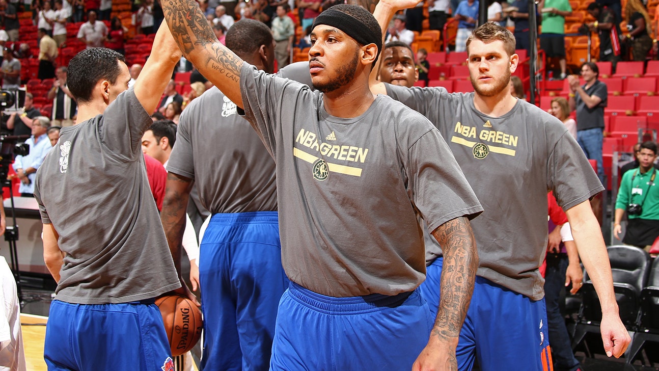 Carmelo Anthony shows off dramatic weight loss