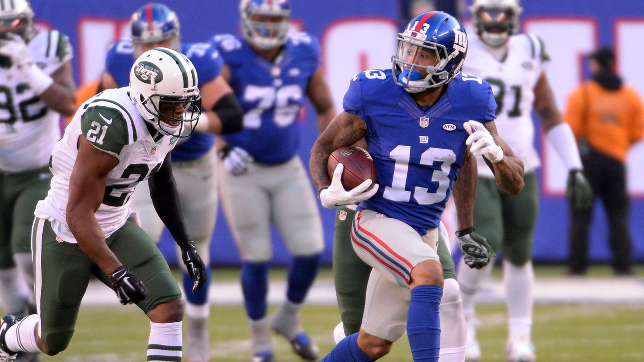 Giants' Beckham Jr. breaks franchise record with another 100-yard game
