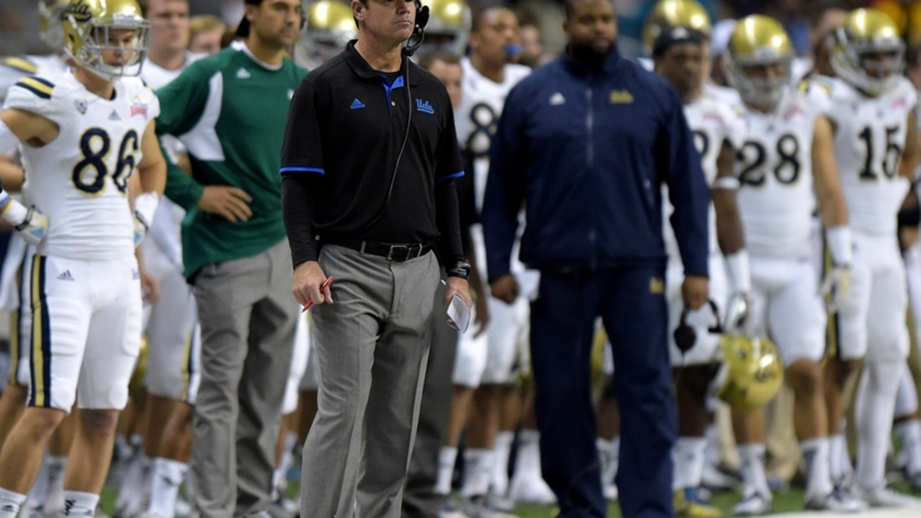 UCLA Football - The Other Shoe Finally Falls, Bonks Adrian Klemm on the Head