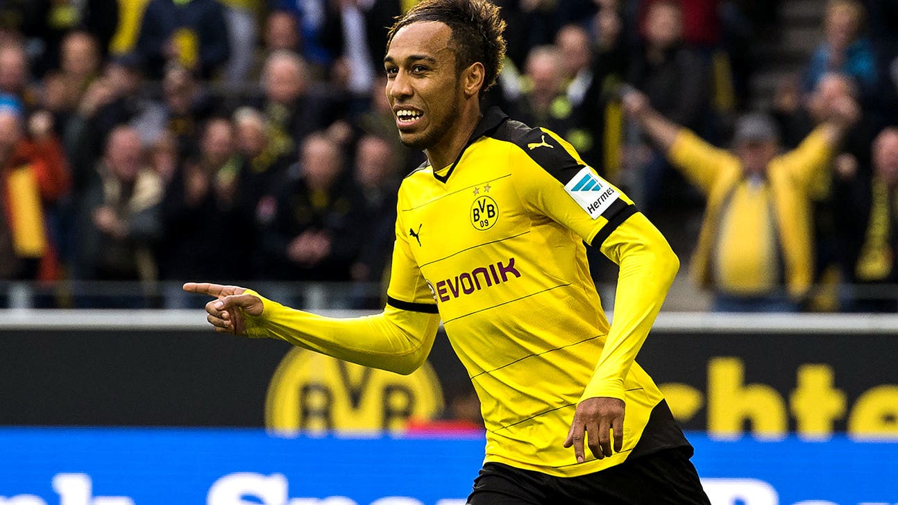 Aubameyang hits three as Dortmund cruise past Augsburg