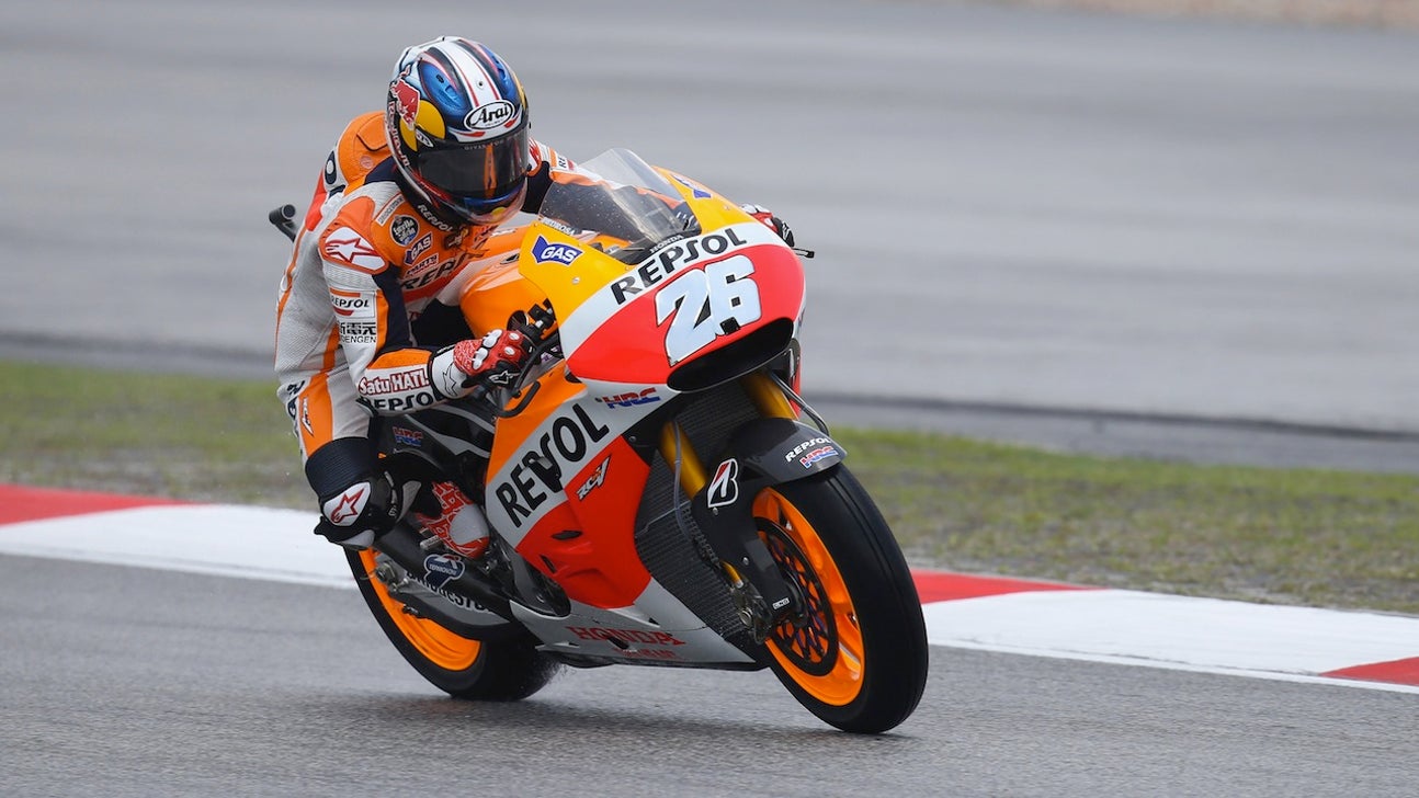 Pedrosa tops Friday timesheets after rain washes out FP2 at Sepang