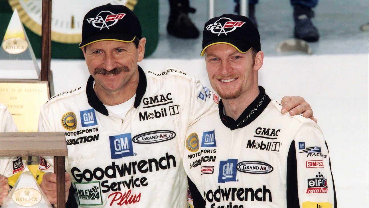#TBT: Earnhardts share magical moment at '01 Rolex 24