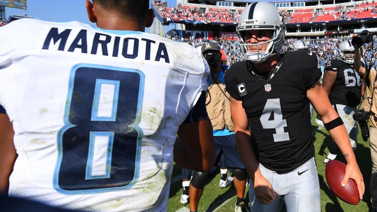 How does Marcus Mariota stack up with young QBs