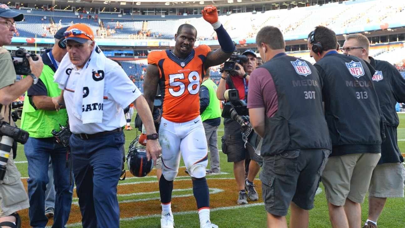 Von Miller, Broncos defense batter Andrew Luck on the way to 2-0 start