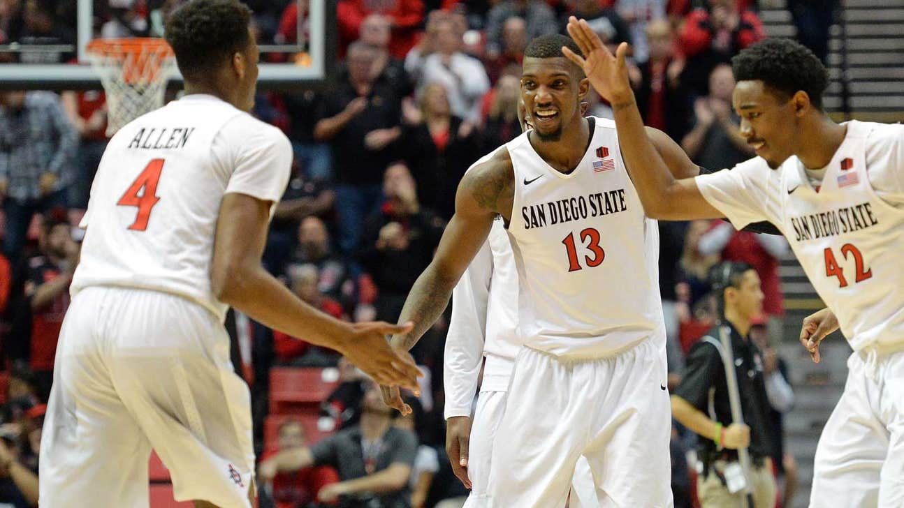 San Diego State 7-0 in MWC after beating Utah St.
