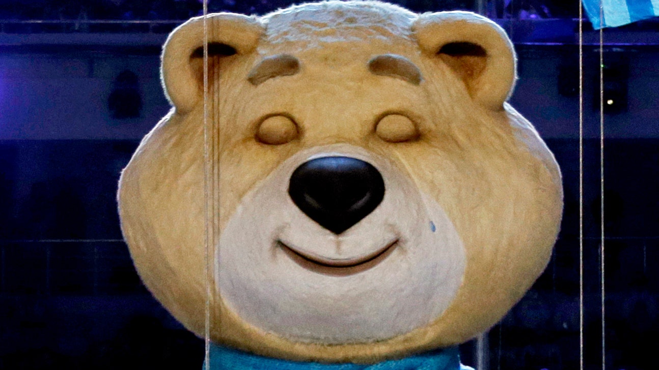 A single tear for the scary Sochi mascot bear